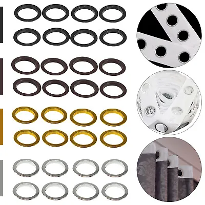 40mm Eyelet Curtain Tape Liner Curtains Accessories Header Sewing Rings Blinds • £23.89