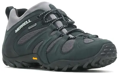 NEW Merrell Chameleon 8 Stretch Waterproof Black Sneaker Shoes J034177 US Mens 8 • $79.99