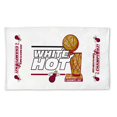 2013 Miami Heat NBA Back To Back Champions Championship Towel 28 X42   • $24.99