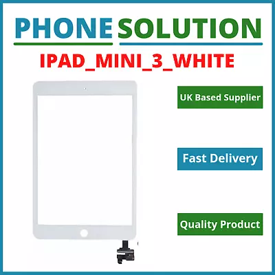 £8.99 • Buy Apple IPad Mini 3 A1416 /A1430 /A1403 Touch Screen Replacement Digitizer White