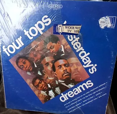 Four Tops Yesterday's Dreams VG Promo Vinyl LP • $8.88