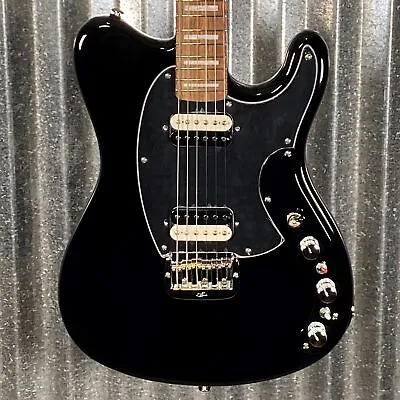 G&L USA CLF Research Espada HH Jet Black Guitar & Bag #7028 • $2099