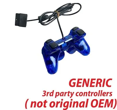 Controller For Sony PS2 Wired Vibration Shock Game Pad Joystick Joypad • $7.29