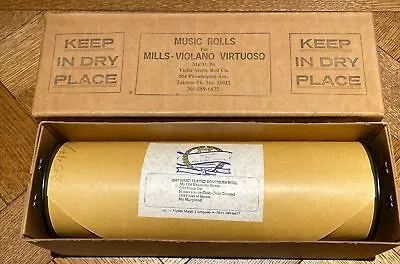 Mills Violano Virtuoso Recut Paper Music Roll #2547 Hand Played Southern Roll (P • $139.99