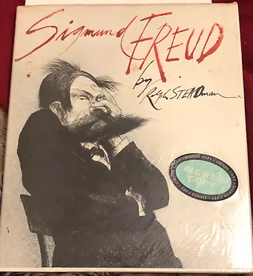 RALPH STEADMAN SIGNED Sigmund Freud 1st Edition 1979 Very Good Condition • £190