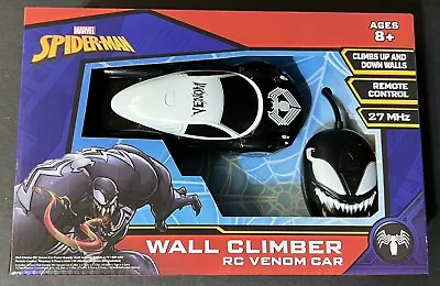 Marvel Spider-Man Wall Climber RC Venom Car (Sealed In Box) 2023 • $12.50