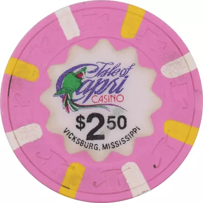 Isle Of Capri Casino Vicksburg Mississippi $2.50 Chip • $15.99