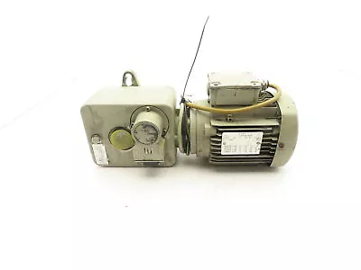 Leroy Somer Mayfran LS71T Gear Motor Speed Reducer 230:1 5 RPM 1/6HP 480V • $199.99