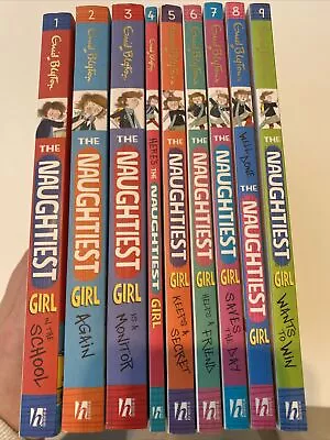 The Naughtiest Girl Series Books 1-9 • £10