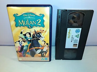 Walt Disney Mulan 2 The Legend Continues PAL Format VHS Video Tape • £2.50