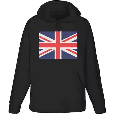 'United Kingdom Union Jack' Adult Hoodie / Hooded Sweater (HO042093) • £24.99