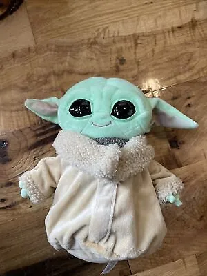 Star Wars The  Mandalorian Plush Grogu 8  Baby Yoda Disney Mattel • $10.59