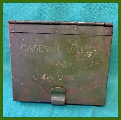 Barn Garage Find Military WWII Army Strong Metal Storage Tool Box Repurpose • $4.96