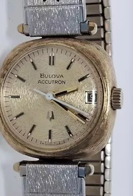 Bulova Accutron Watch 1974 Vintage Beautiful Condition • $28.40