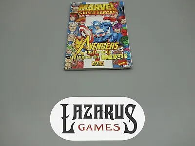 Marvel Super Heroes: Adventure Game - The Avengers Roster Book (TSR 06930 SAGA) • $13.88