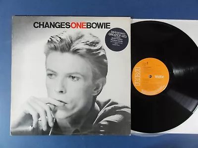 David Bowie Changes One Rca 76 A-7eb-2e Lp Ex • $50.49