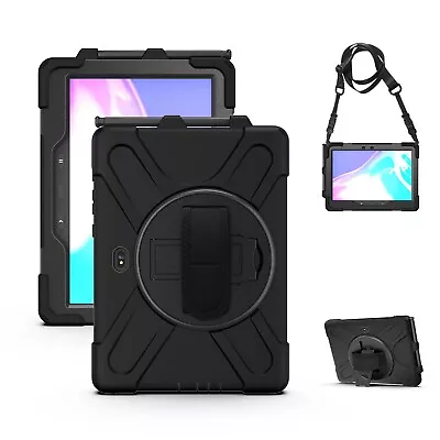 Generic Rugged Samsung Galaxy Tab Active4 Pro (10.1') Case Black - Built-in-Kick • $73