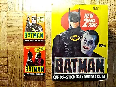 Batman Trading Cards 2nd Series  1 Pack Of Cards  • $3.75