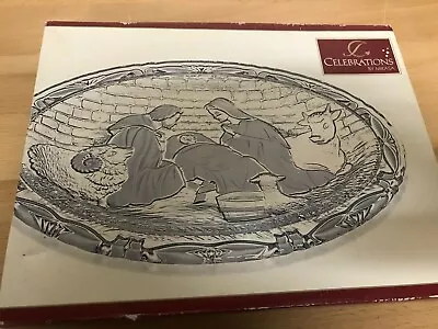 Mikasa Rejoice Crystal Collection NATIVITY PLAQUE New In Box • $9.99