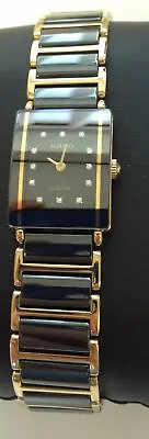 Rado Jubile Ceramic Two-colour Bracelet 12x Diamond Watch - RARE GENUINE • £799.99