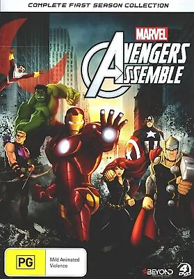 £9.95 • Buy Marvel Avengers Assemble Complete First Season Collection DVD 