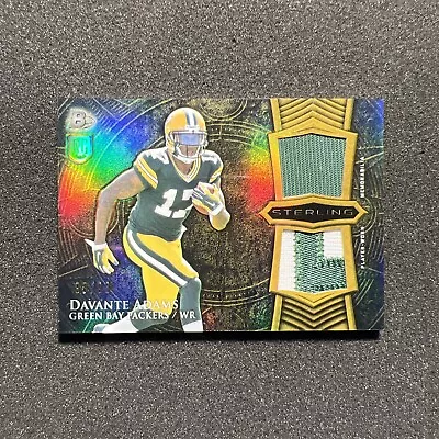 2014 Bowman Sterling DAVANTE ADAMS #BSRDR-DA 88/99 Rookie PATCH JERSEY NFL CARD • $35