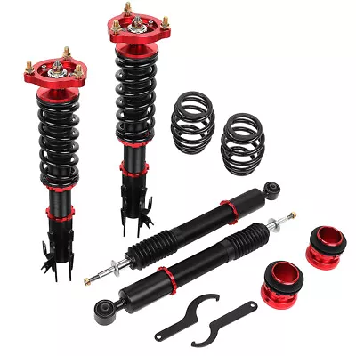 Coilovers For 2006-2011 Honda Civic MK8 8th Gen. Adj Height Red Street Springs • $228.79