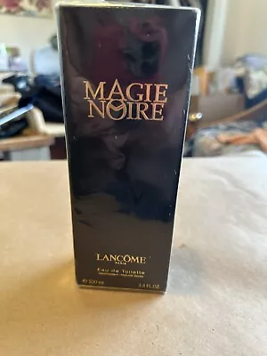Vintage 2002 LANCOME *MAGIE NOIRE* Perfume HUGE 3.4oz 100ml RARE *FREE SHIPPING* • $75