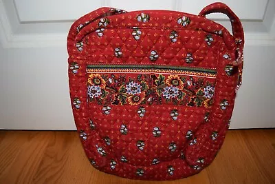 Vera BradleyProvincial Red Mom's Day Out Bag Crossbody Shoulder Purse-NEW!  • $39.99