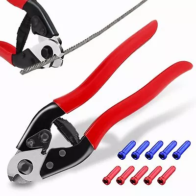 Bike Cable Cutter Heavy Duty Stainless Steel Cable Cutter Wire Rope For Deck ... • $17.99