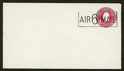Military Air Mail Envelope 1945 Air 6¢ Postage Over 2¢ Washington Never Used[A]  • $17