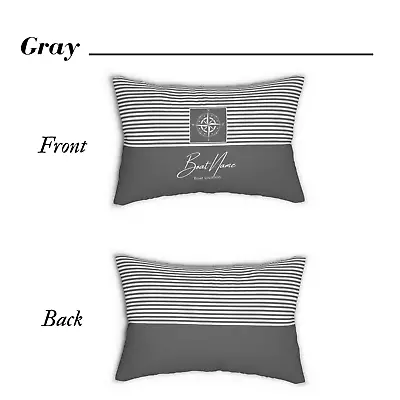 Personalised Boat Pillow Nautical Decor Yacht Boat Gift Lake Hause Decor • £31.80