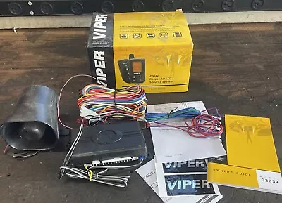 Viper 3305V Responder 2 Way Pager LCD Car Alarm Security System NO REMOTE • $0.99