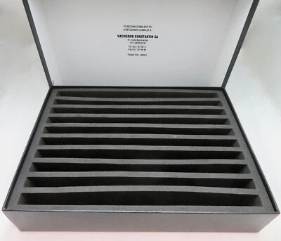 $250 • Buy Vintage Vacheron Constantin Dealers Storage & Shipping Watch Box 10 Slots