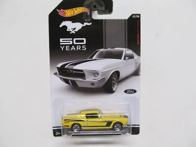 Hot Wheels  - Mustang 50 Years Series - Yellow '67 Ford Mustang • $3.99