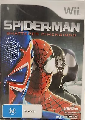 Spider-Man: Shattered Dimensions (Nintendo Wii) With Manual  • $32