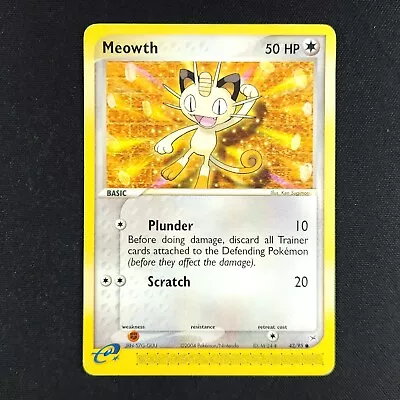 Meowth 42/95 - Team Magma Vs Team Aqua - Pokemon Card • $1.75