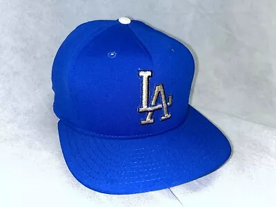 Vintage L.A. Dodgers Snapback Hat AJD 100% Nylon Double Knit MLB ‘80s 90’s  • $31.99