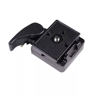 323 Quick Release Plate Clamp Adapter For Manfrotto 200PL-14 Camera Tripod • £9.26