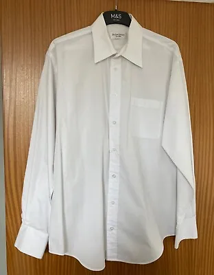 Men's Yves Saint Larent White Shirt Size 40/41    16 VGC • £14.50