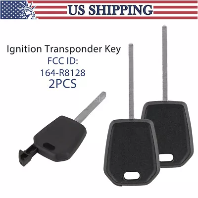 2 For Ford Fusion Explorer F150 Ignition Transponder Key Blank 164-R8128 • $21.99