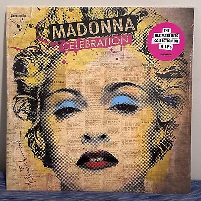 New Sealed Madonna Celebration 4lp - Gatefold - 2024 Reissue - 180 Gram Vinyl • $80