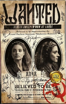 $149.99 • Buy Christy Altomare + Cast Signed ANASTASIA Broadway Poster Windowcard (B) LAST ONE