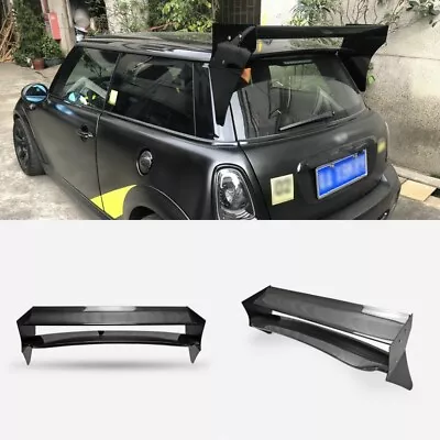 For Mini Cooper S R56 Rear Roof Spoiler Wing Diffuser Lip Carbon Fiber Bodykits • $815.47