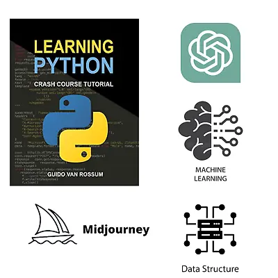 £40 • Buy Python Programming Course Bundle - Machine Learning, Data Structure, ChatGPT API