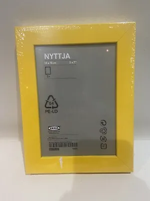 IKEA Nyttja Yellow Picture Frame 5”x7” (2) Sealed Together • £8.99