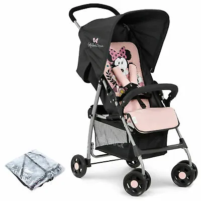 New Hauck Disney Sport Lightweight  Pushchair Buggy Pram Minnie Pink+Raincover • £79.99