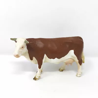 £9.99 • Buy Vintage 1999 Schleich Brown Milk Hereford Farm Dairy Cow