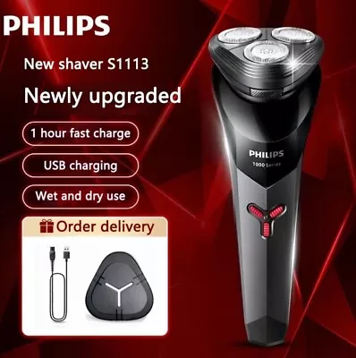 PHILIPS 1000 Series Electric Shaver USB For Men Portable Water-washed Razor • $99.99