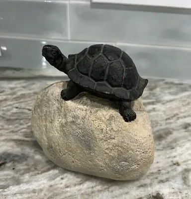 Regency International Animal Turtle On Rock Plaster Concrete Casting Mold • $45